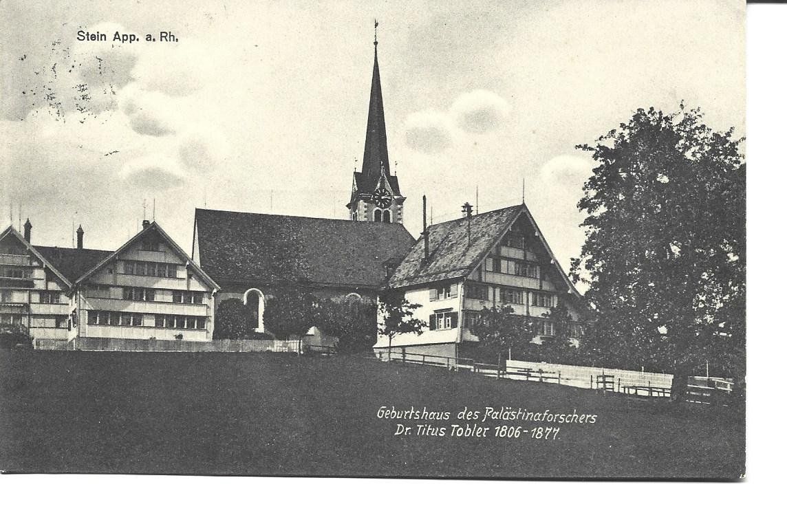 Cartoline postali: AK  Stein AR – Usato da Appenzell venduto da mai25