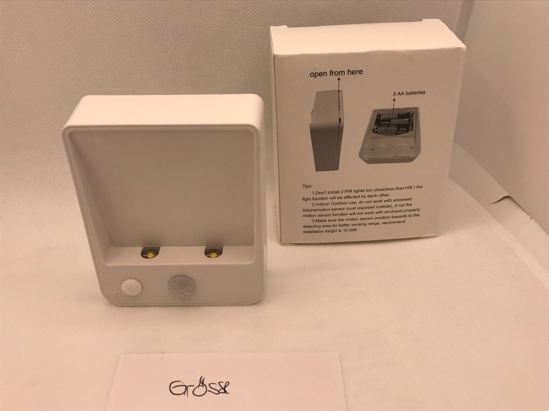 Lampen: 5x Batterie LED Licht mit Bewegungssensor, neu – Neu und originalverpackt aus Niederteufen von mix18 4