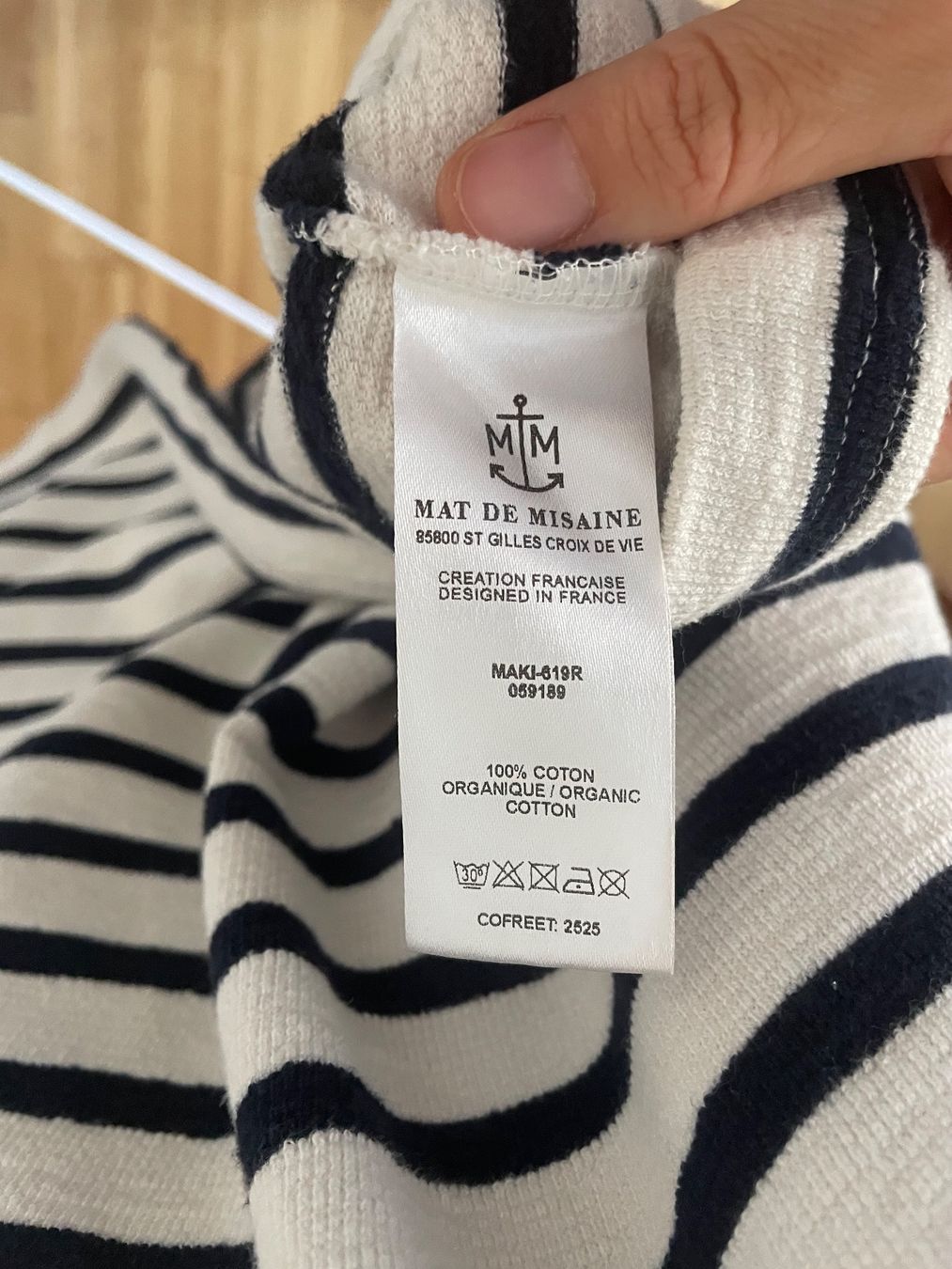 Pullover & Sweatshirts: Mat de Misaine Marineshirt oversize Pullover gestreift 36 – Gebraucht aus Clarens von Lois86 5