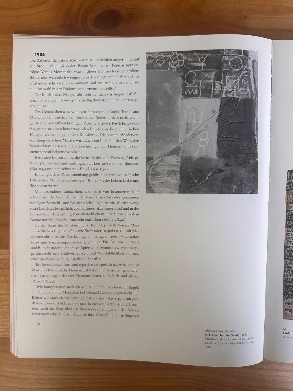 Dipinti: Original Mischtechnik / Gemälde von VERENA MERZ 1986 – Usato da St.Gallen venduto da opuszwei 5
