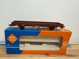 Spur H0 Roco 4378A Rungenwagen DC