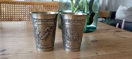 Sternzeichen Zinnbecher