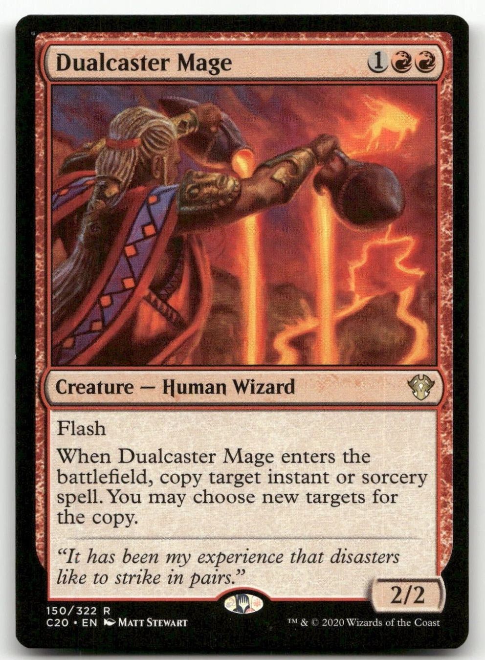 Magic The Gathering Carte collezionabili: Dualcaster Mage - MTG - EN – Usato da Bolligen venduto da Gurkenfeld