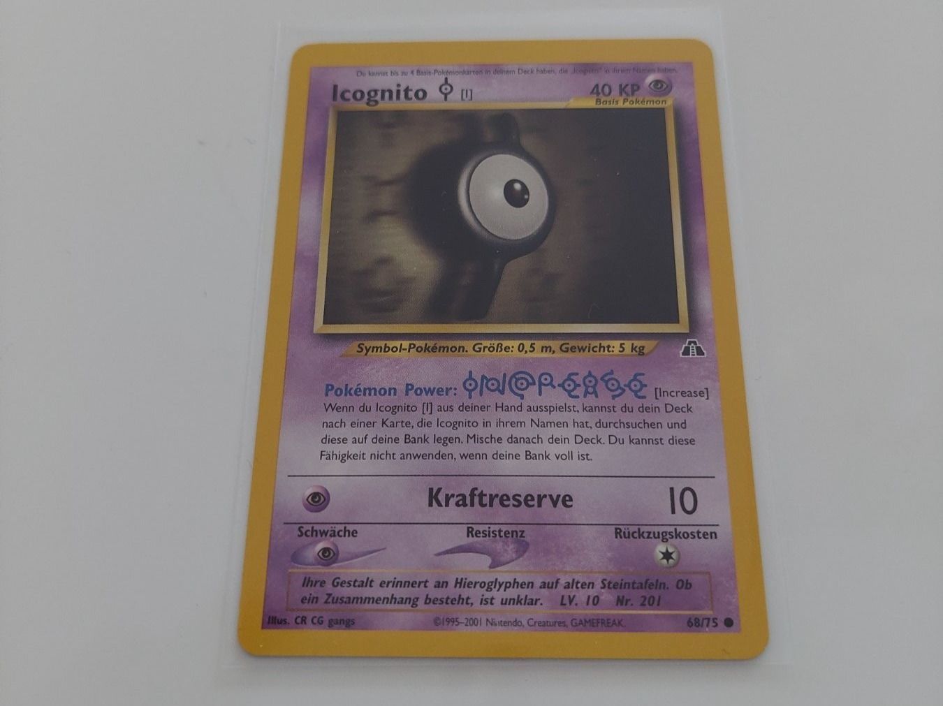 Karten: Icognito "I" – Neu (gemäss Beschreibung) aus Köniz von Pokecollect