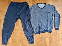 CALIDA Herrenpyjama Herrenschlafanzug Lang M Pyjama Langarm