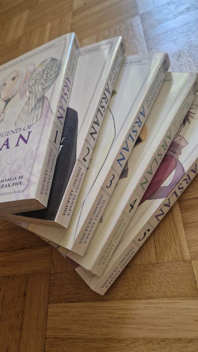 Fumetti: Manga "Arslan" Band 1-5 – Usato da Zürich venduto da Kaname_Madoka 3
