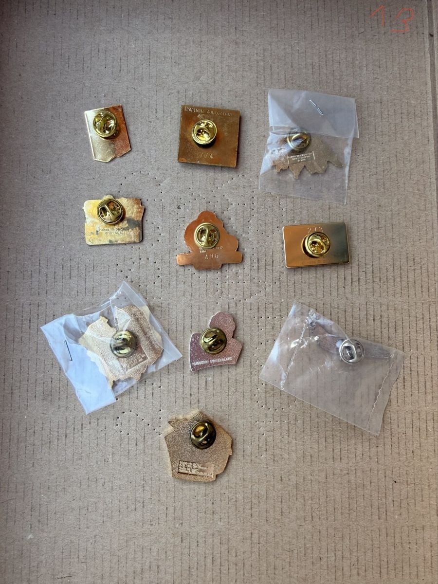 Placchette & Badge: Pin Set 13 - 10 Stück – Usato da st. gallen venduto da nerio450 1