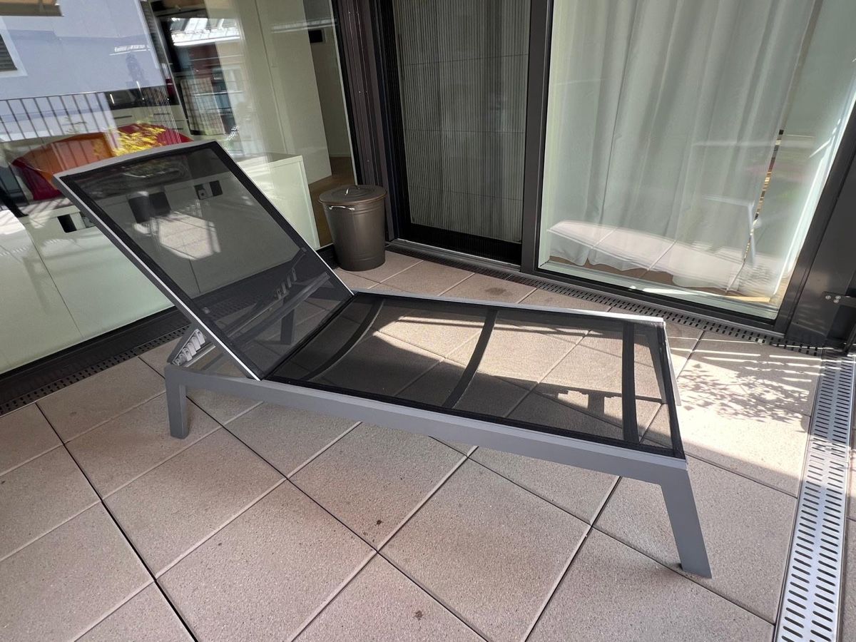 Sedie a sdraio: Sonnenliege Metal Grau – Nuovo (secondo la descrizione) da Zürich venduto da enr_f9vx 1