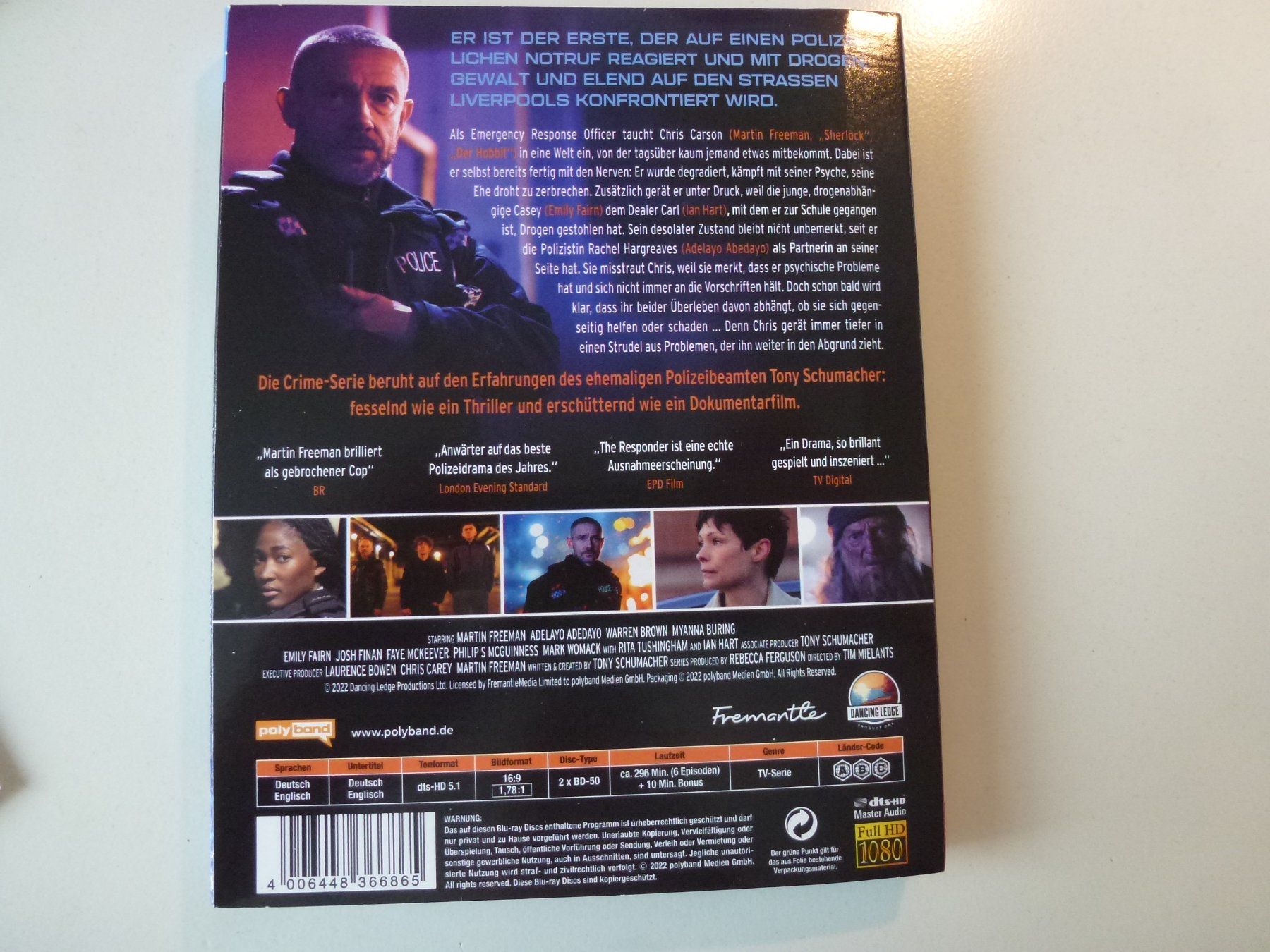 Tutti i DVDs: The Responder - Staffel 1 (2 Blu-Rays) – Nuovo (secondo la descrizione) da Bern venduto da Frebo 1