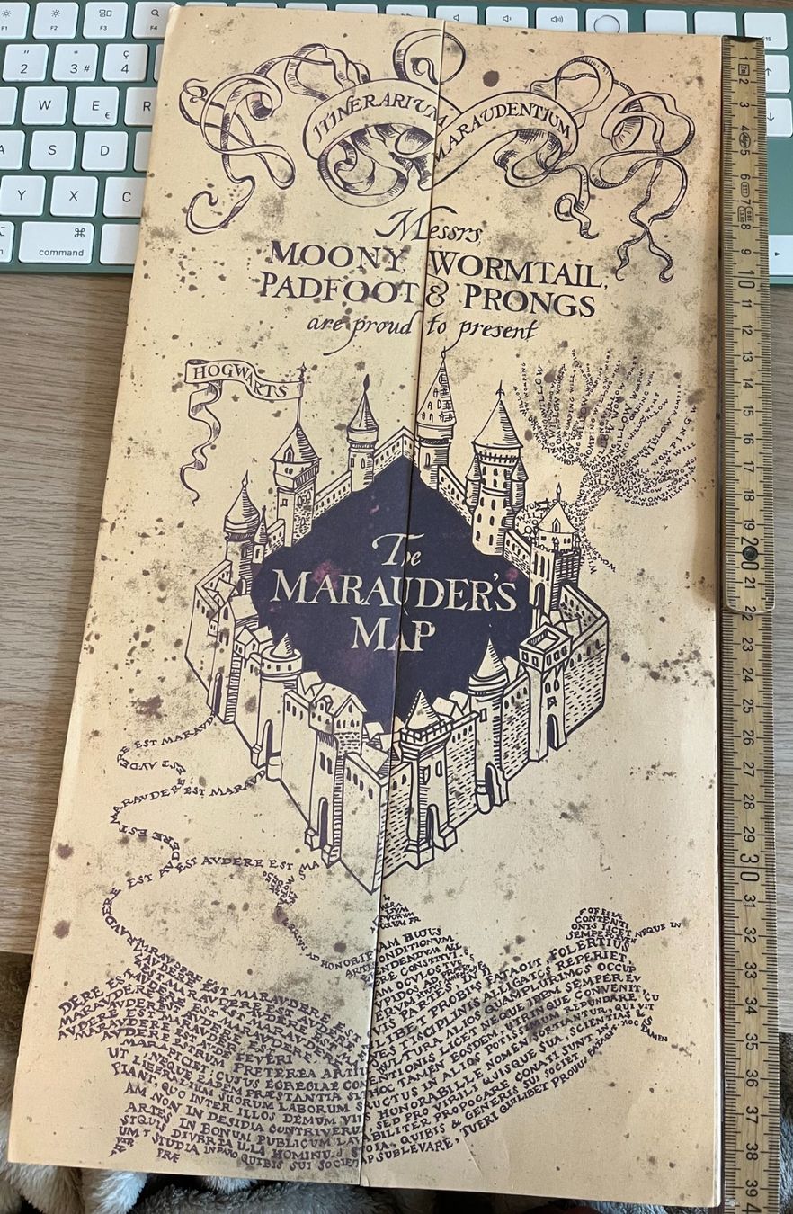 Foto & Immagini: Big «Marauder's Map» Harry Potter – Usato da Zürich venduto da sar_hm59