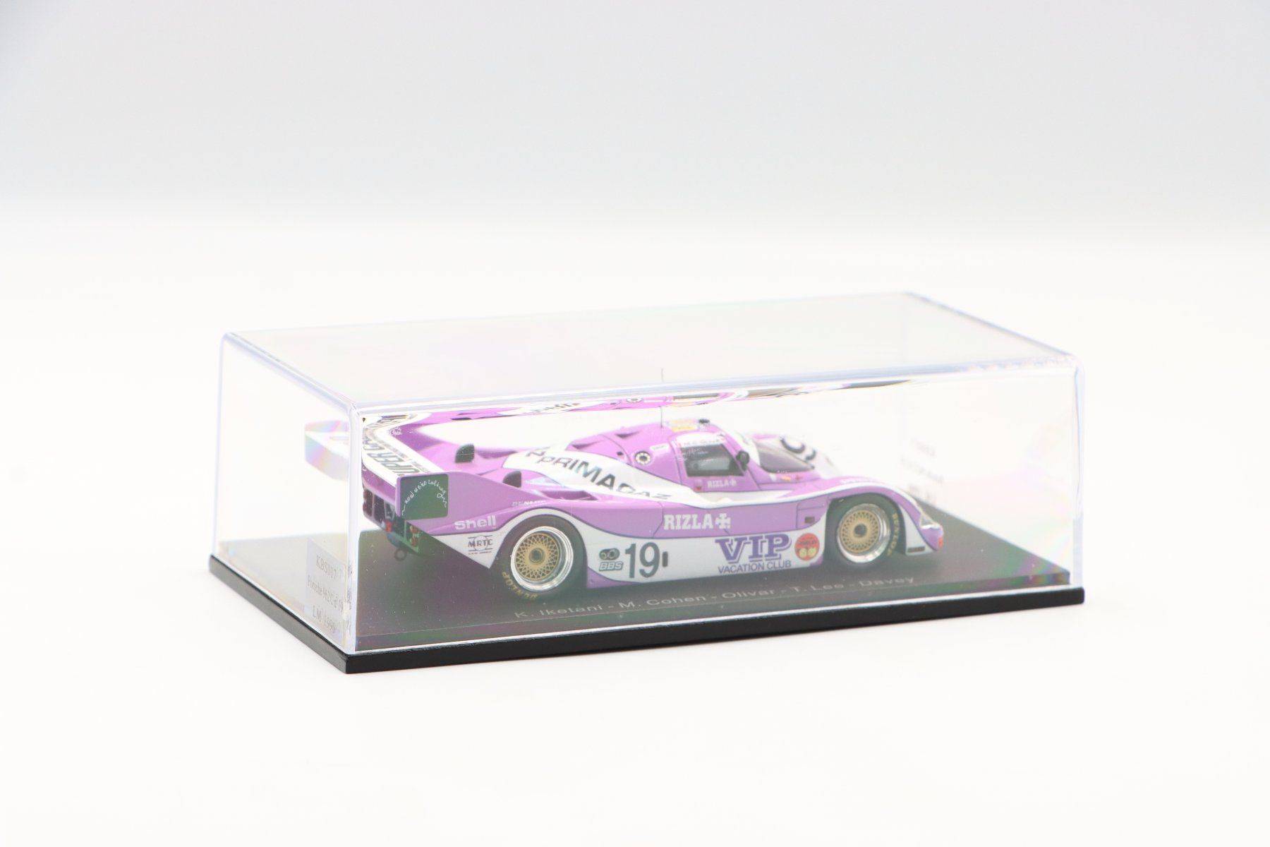 Porsche Modellini d'auto: Porsche 962 C Le Mans 1990 1:43 Spark – Nuovo e nell'imballaggio originale da Bühl b.Aarberg venduto da modelldiecast 4