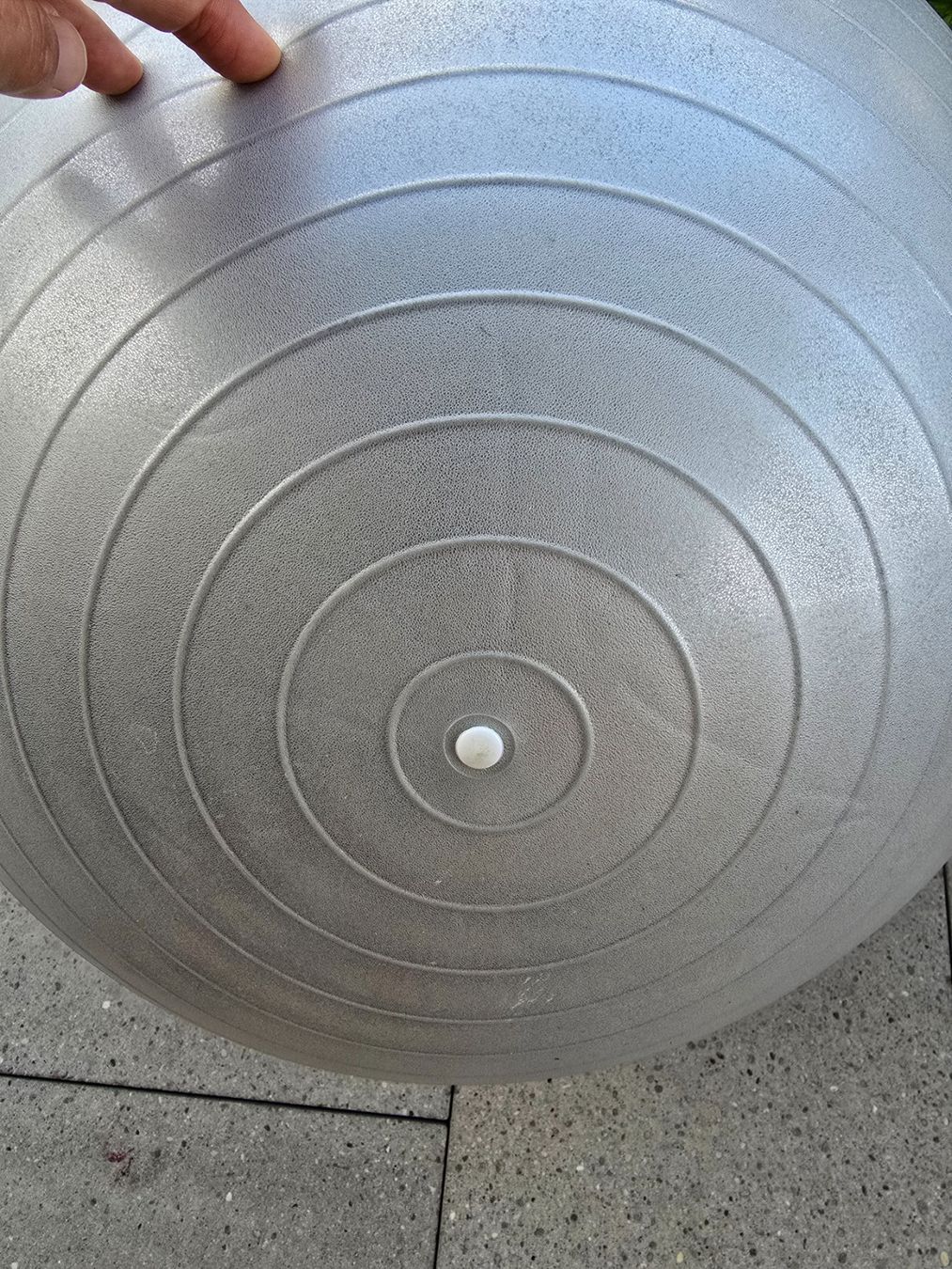 Palloni: Sitzball 60cm Silber – Usato da Zürich venduto da Tcrush 2