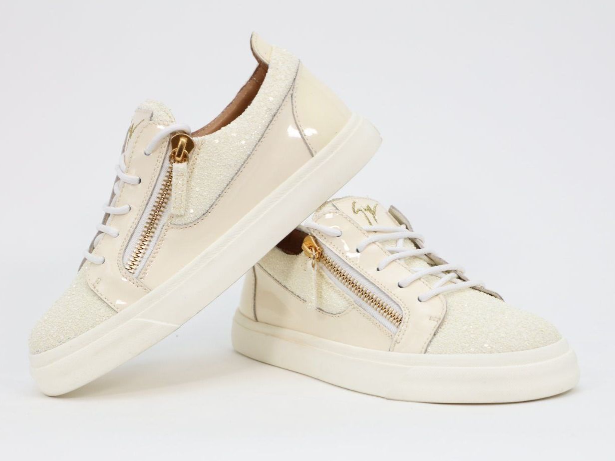 Zanotti Scarpe da donna: GIUSEPPE ZANOTTI Damen Glitzer Gr. 38 – Nuovo e nell'imballaggio originale da Zollikofen venduto da oOAROo
