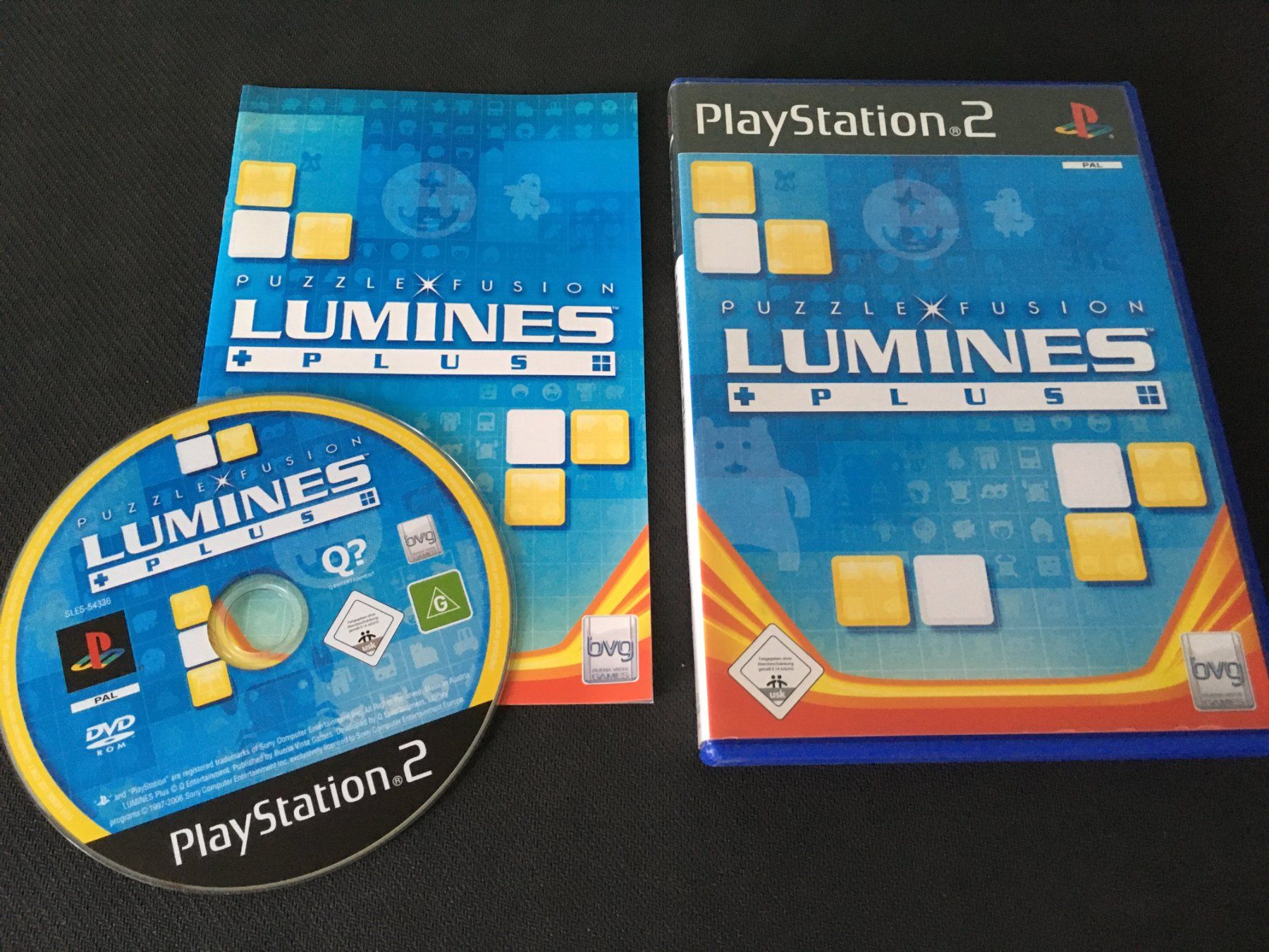 Sony Spiele: Lumines Plus für Playstation 2 – Gebraucht aus St.Gallen von MedienJoe