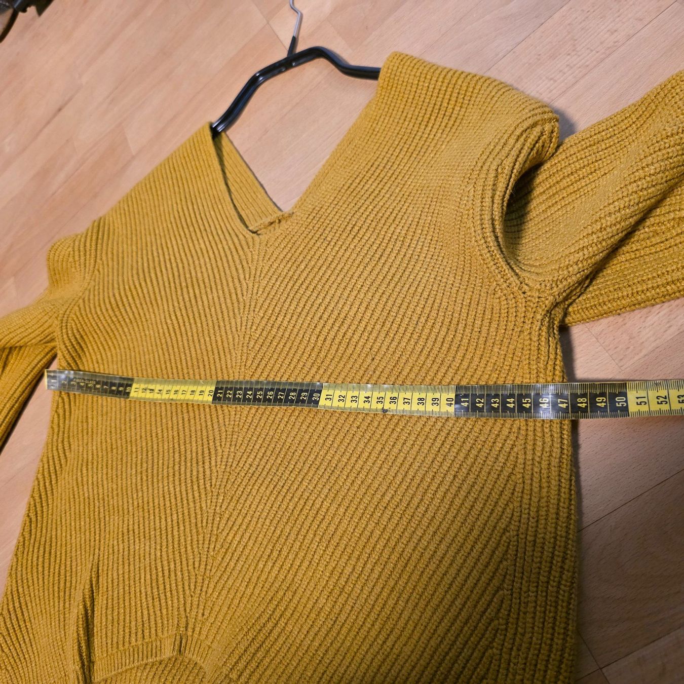 Mango Maglioni & Felpe: Mango asymmetrischer Pullover Ocker M – Usato da Wald ZH venduto da CapLux 8