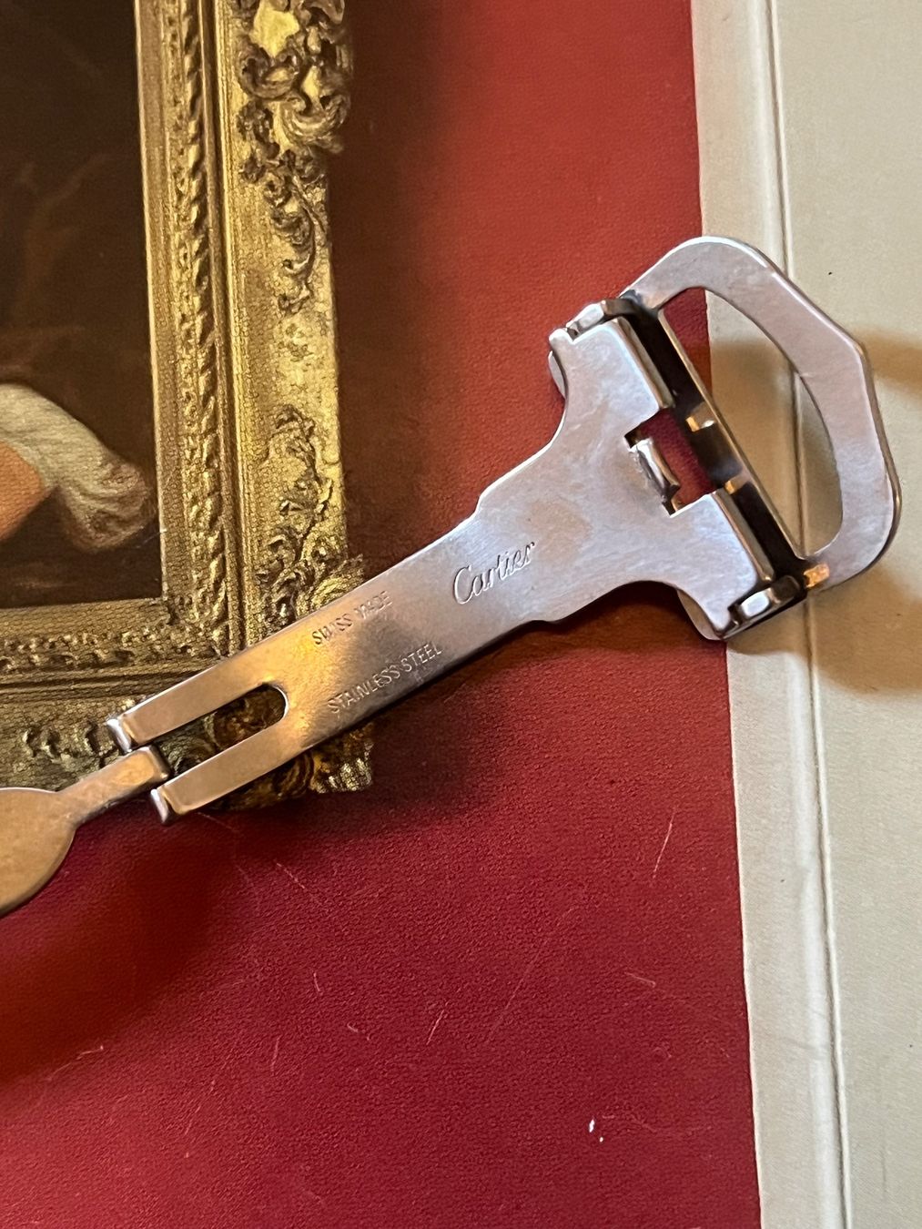 Cartier Bracciali & Braccialetti: Cartier boucle déployante neuve – Nuovo (secondo la descrizione) da GENEVE venduto da hehakasapa 5