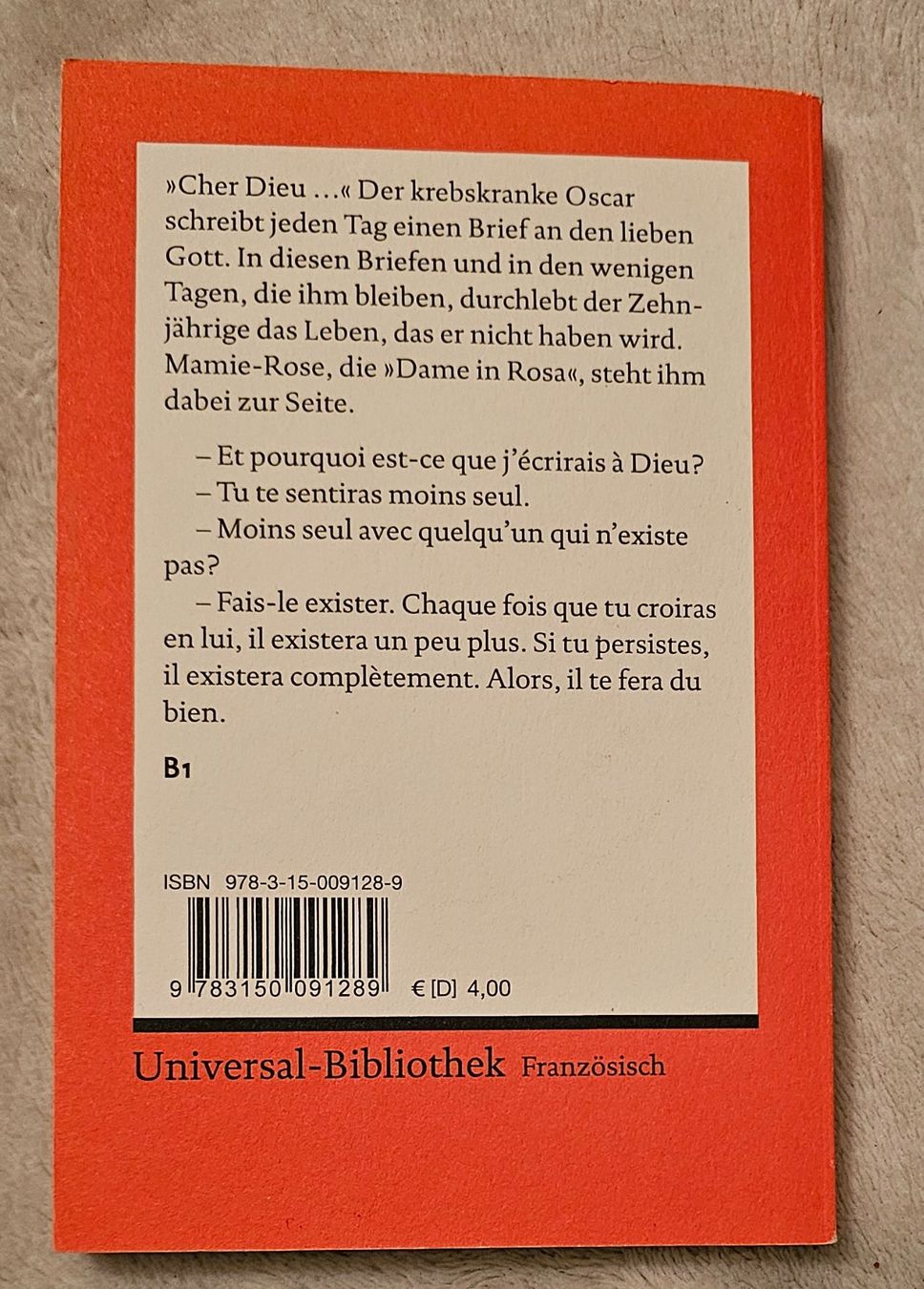 Bücher: Oscar et la dame rose – Neu (gemäss Beschreibung) aus Ittigen von ame_t2bs 1