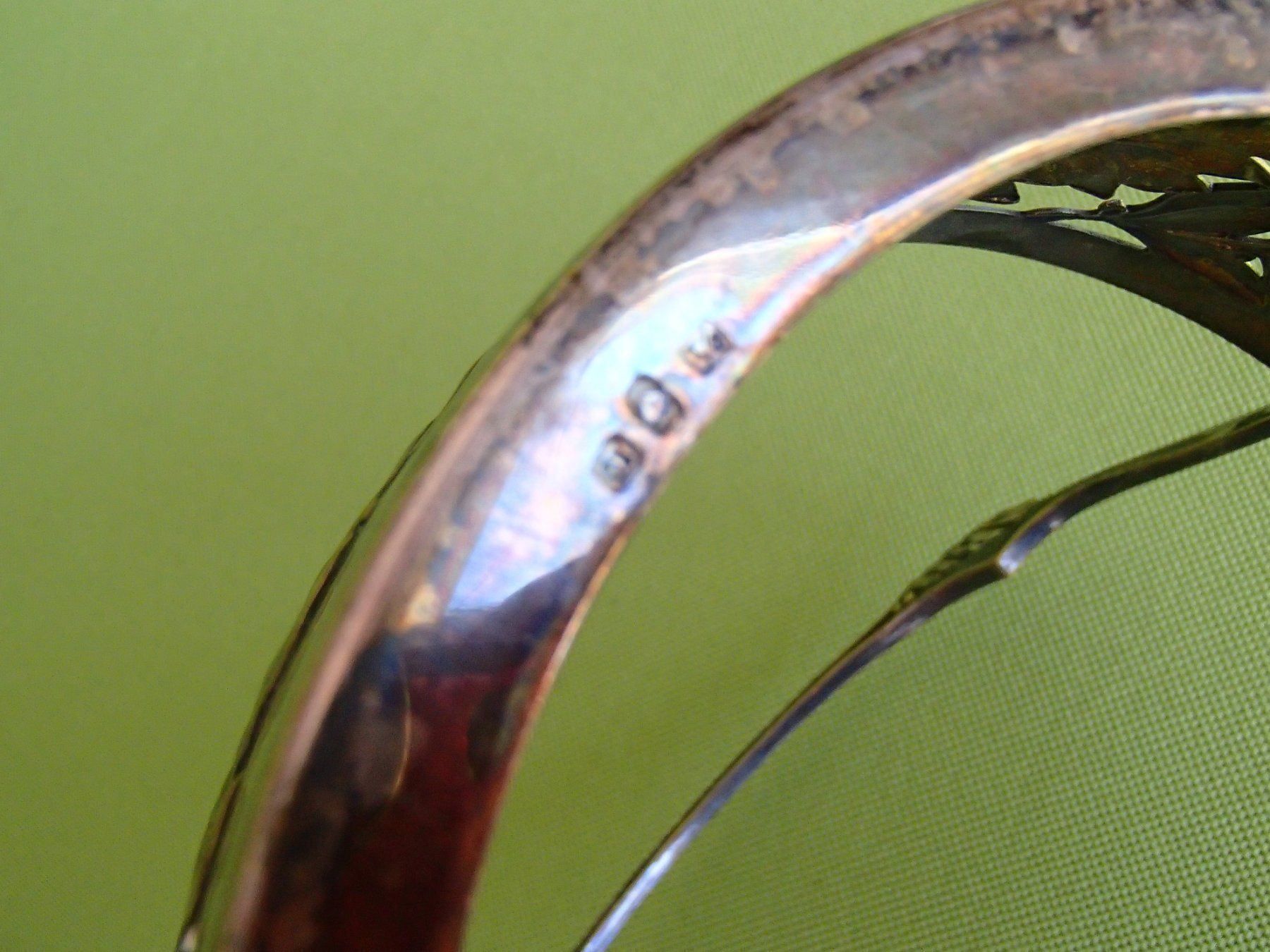 Ciotole: WMF Straussenmarke versilbertes Körbchen – Usato da Schöfflisdorf venduto da pullux 4