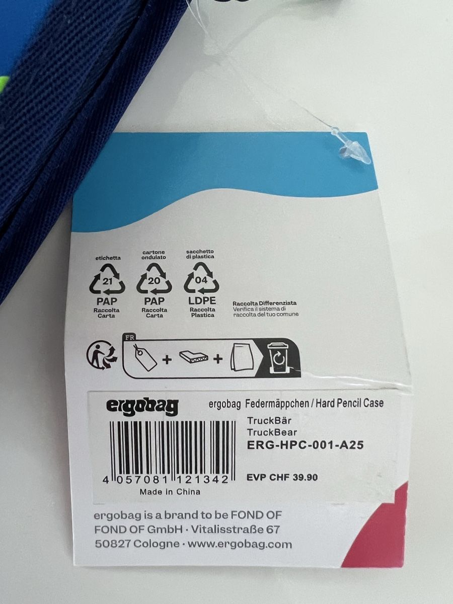 Ergobag Astucci : ERGOBAG ETUI NEU BEFÜLLT – Nuovo (secondo la descrizione) da Basel venduto da theo-g77 1