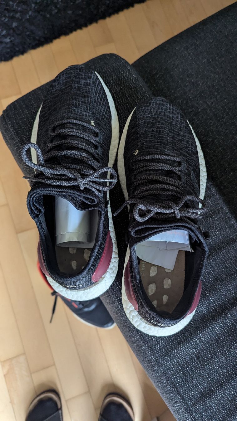 Adidas Herrenschuhe: Adidas Pure Boost 42 2/3 Black – Gebraucht aus Urdorf von Lenny001 6