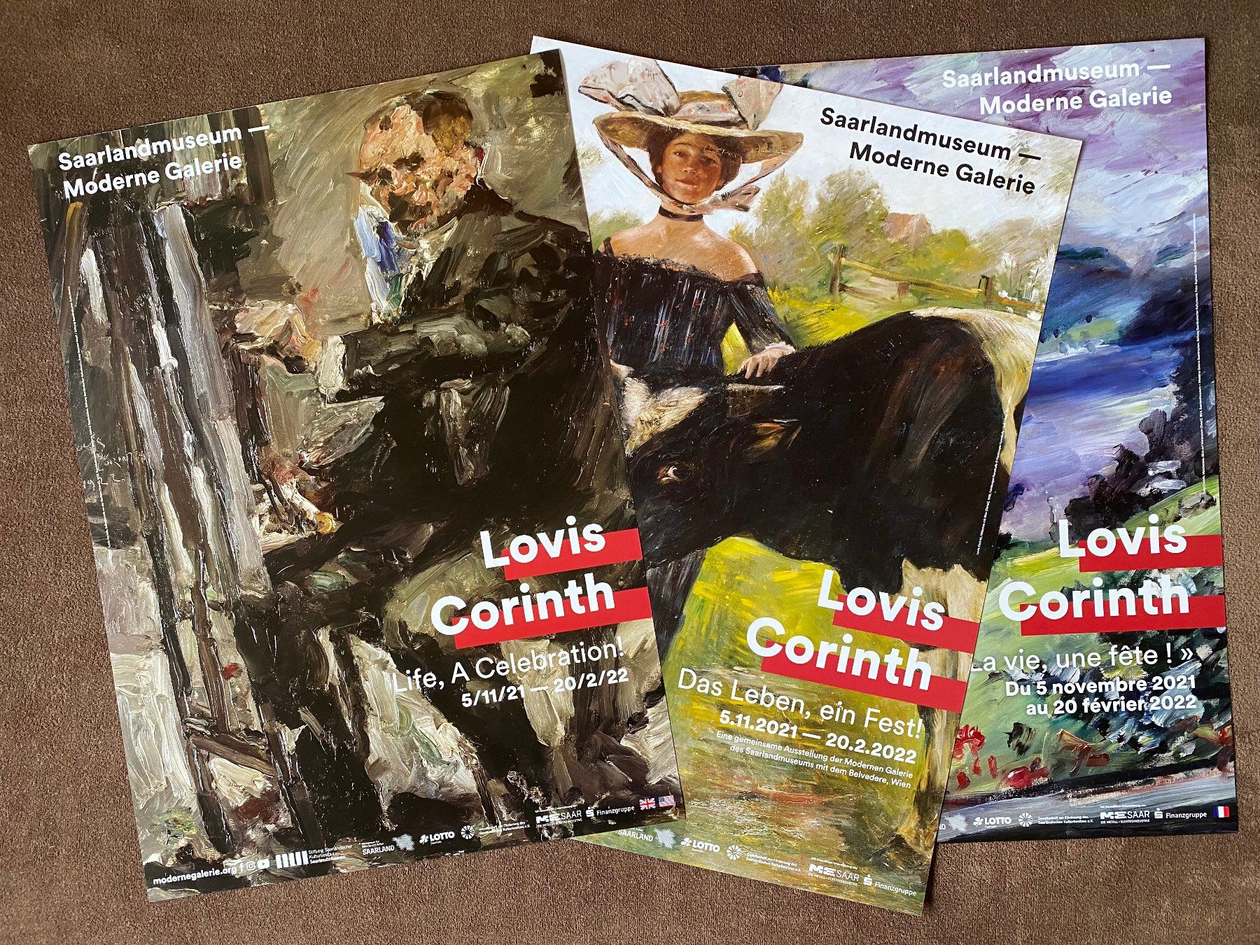 Foto & Immagini: 3 Kunst-Kleinplakate LOVIS CORINTH – Nuovo (secondo la descrizione) da deitingen venduto da popcorn02