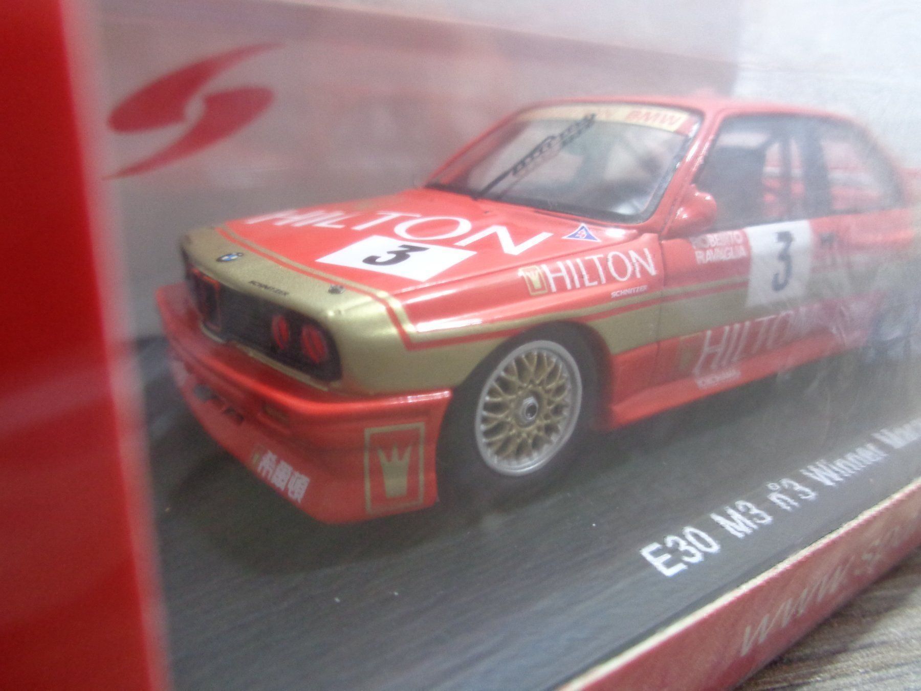 BMW Modellautos: Spark 1:43 BMW M3 E30 Roberto Ravaglia – Neu und originalverpackt aus Reconvilier von rallycar 3