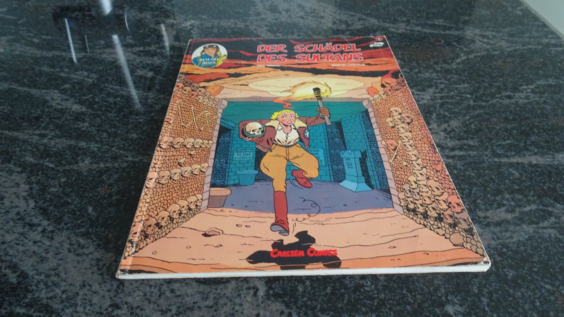 Fumetti: DER SCHÄDEL DES SULTANS  CARLSEN COMIC – Usato da Zürich venduto da Roulet