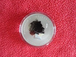 Australien Lunar II 2017 - Jahr des Hahns - 1 Unze Silber