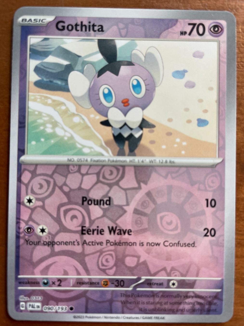 Pokémon Carte collezionabili: Pokemon Gothita Reverse (Versand gratis) – Nuovo (secondo la descrizione) da Chur venduto da Angerson