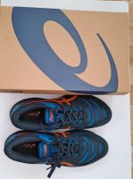 Asics Laufschuhe dunkelblau orange NEUWERTIG 43.5