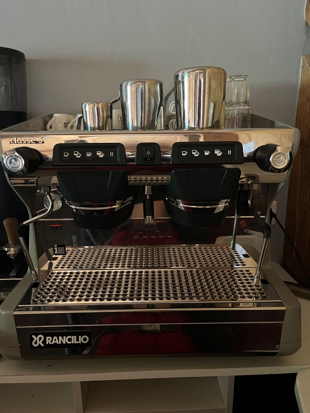 Rancilio Macchine per caffè & Macchine per espresso: Machine à café professionnelle avec moulin et accessoires – Nuovo (secondo la descrizione) da Bex venduto da ent_yd97 1