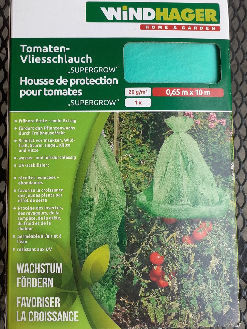 Piante & sementi: Tomatennetz (Vliesschlauch) – Nuovo e nell'imballaggio originale da Zürich venduto da davide_zh 1