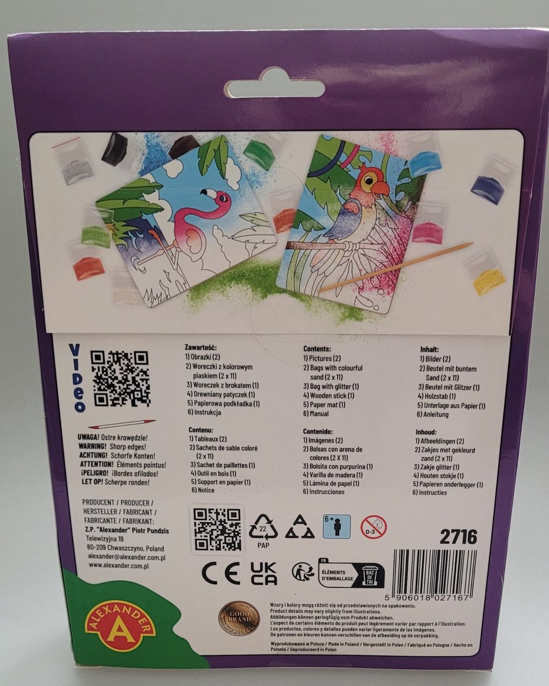 Kits de loisir créatif: Sandy Glitter Sandbilder Neu – Neuf avec emballage d'origine à Oberuzwil par aseinkaufswelt 1