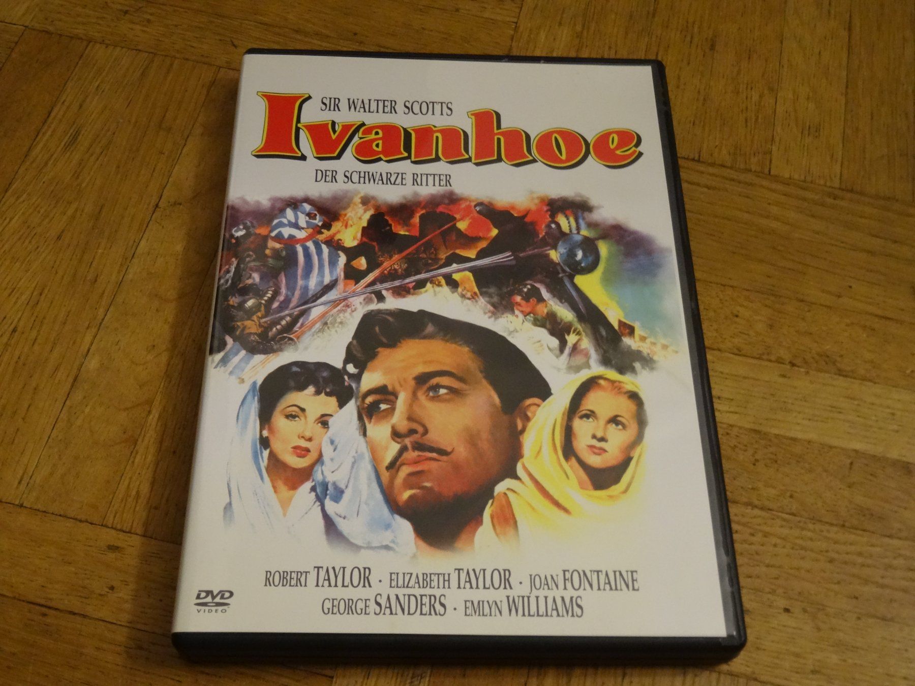 Alle DVDs: Ivanhoe DVD Der Schwarze Ritter – Gebraucht aus Olten von Disc-Verkauf