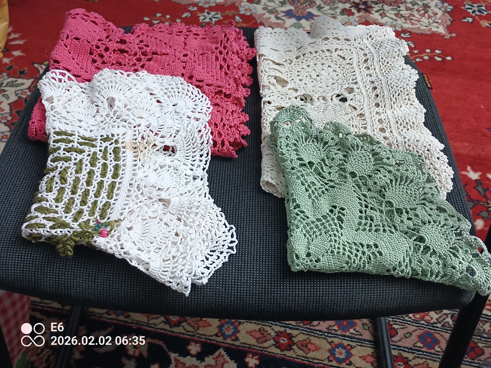 Dessous de verre: 11 gehaekelte Deckeli/Untersetzer – D'occasion à Zürich par Mitzi6 2