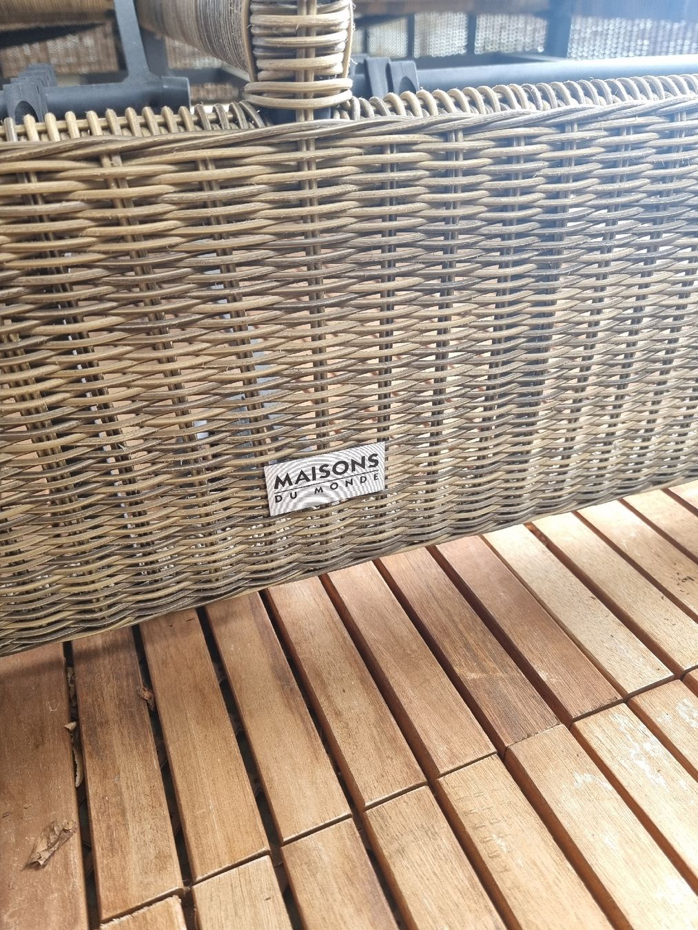 Maisons du monde Sedie a sdraio: Loungebett / Doppelliege Maison du Monde – Usato da Männedorf venduto da nad_6gqn 2