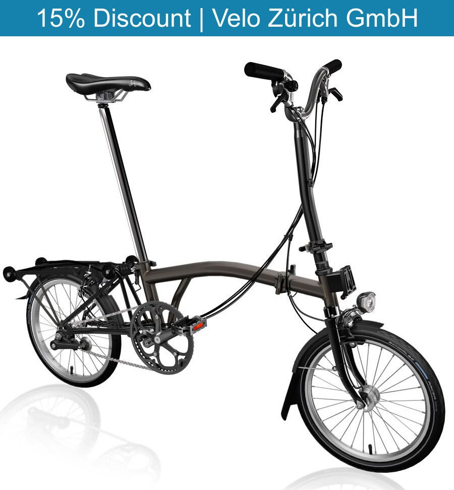 Biciclette: Faltvelo Brompton C Line, 6-Gang – Nuovo (secondo la descrizione) da Zürich venduto da Faltvelos