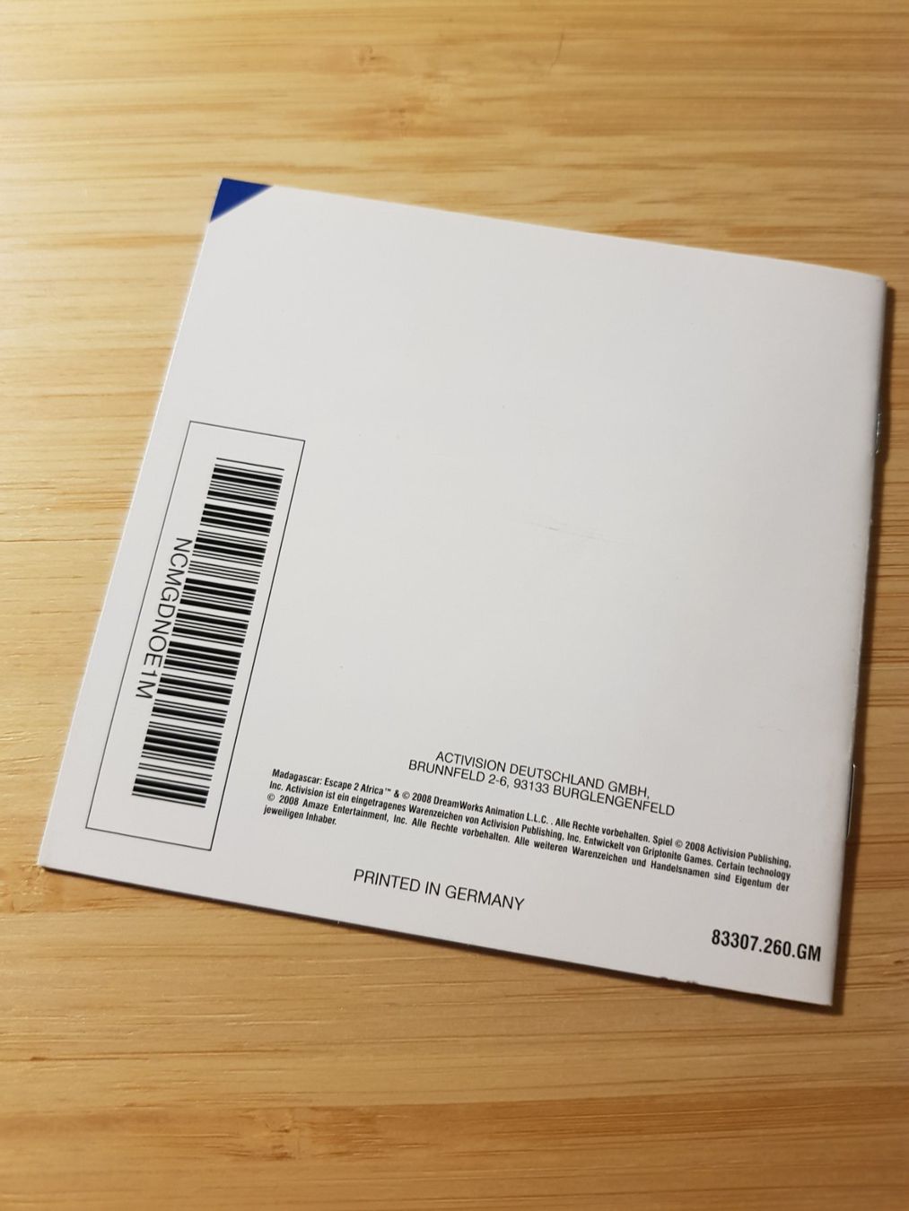 Nintendo Giochi: Spielanleitung Madagascar 2 NDS – Usato da Münchenstein venduto da 2DGames 1