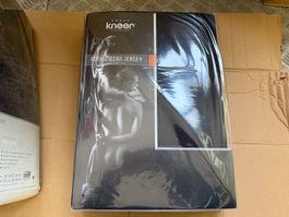 neues Fixleintuch rund, schwarz 220cmx15cm