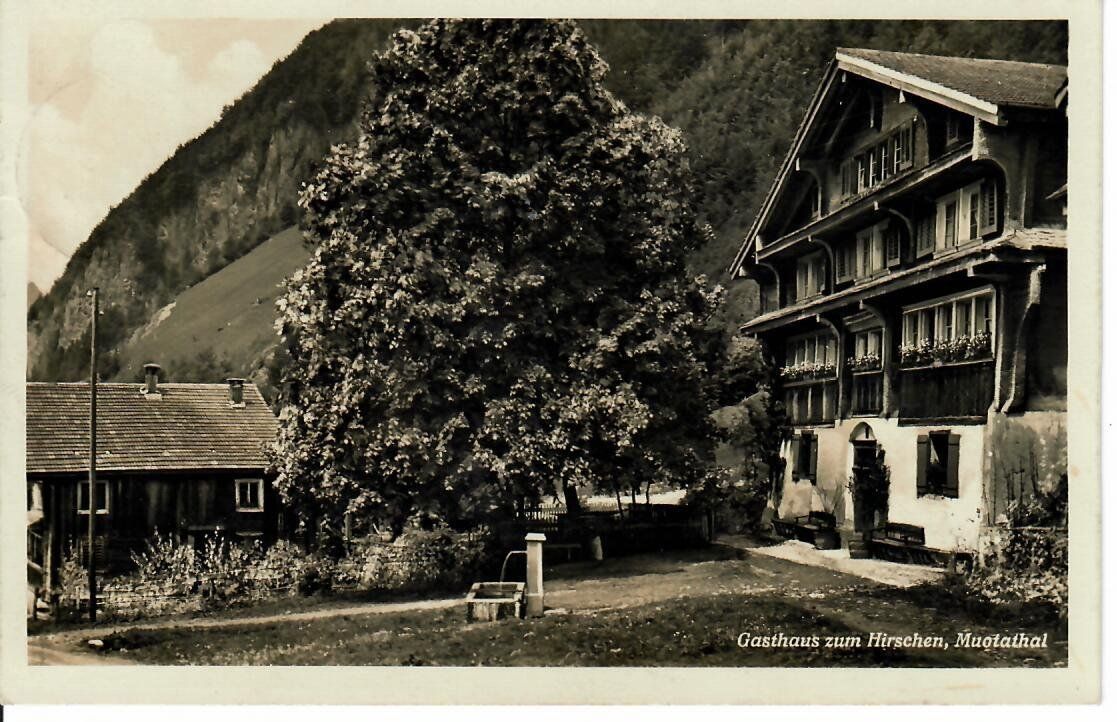 Ansichtskarten: Muotathal 1932 – Gebraucht aus Hochdorf von Ziegel-16