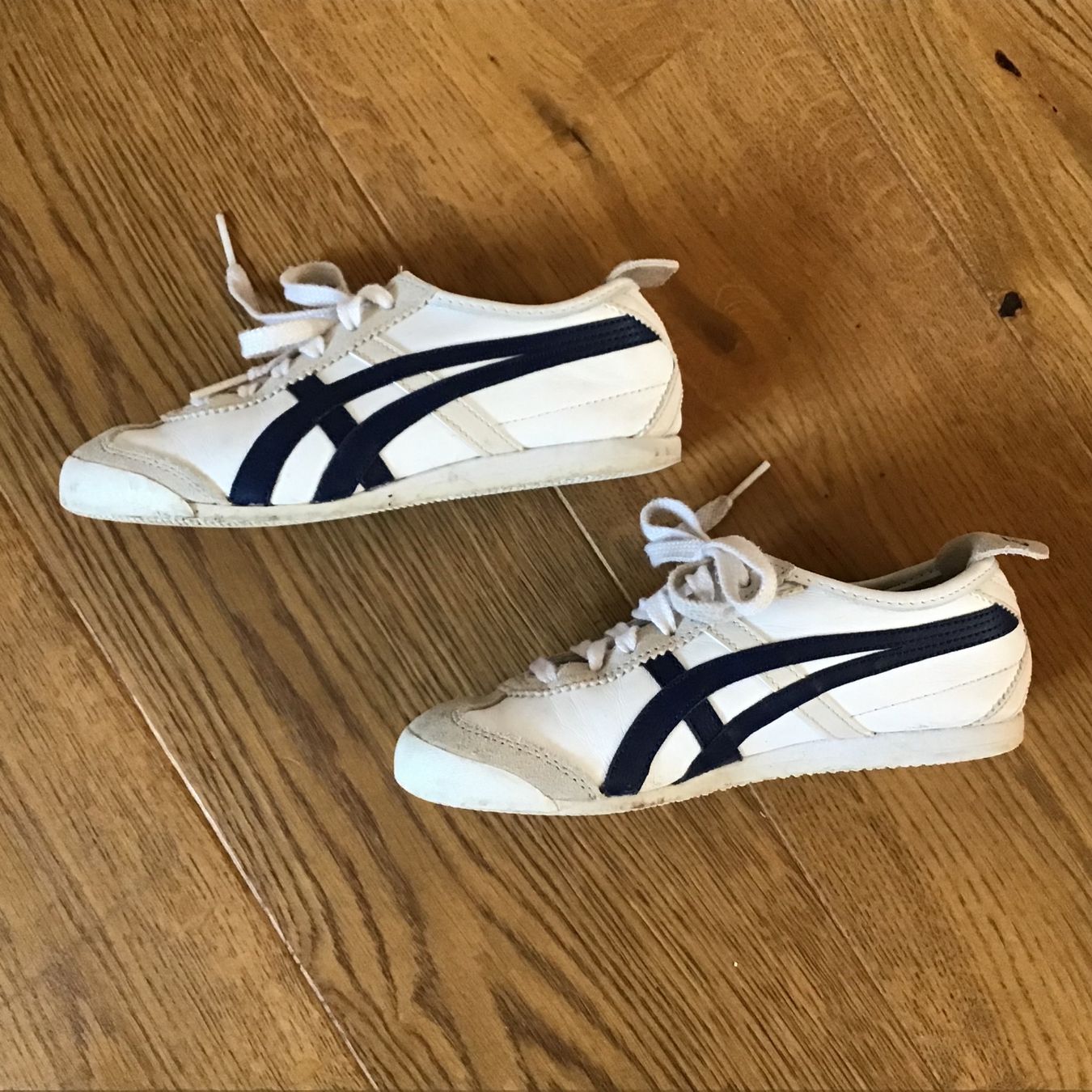Onitsuka Scarpe per ragazzi: Onitsuka Tiger Sneakers Weiss Blau Gr 33.5 – Usato da Rotkreuz venduto da GerberaSpider08 2