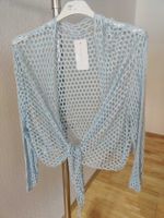 Bolero Jäckchen neu Cardigan EG 36-40 Kurzbolero Viskose Bla