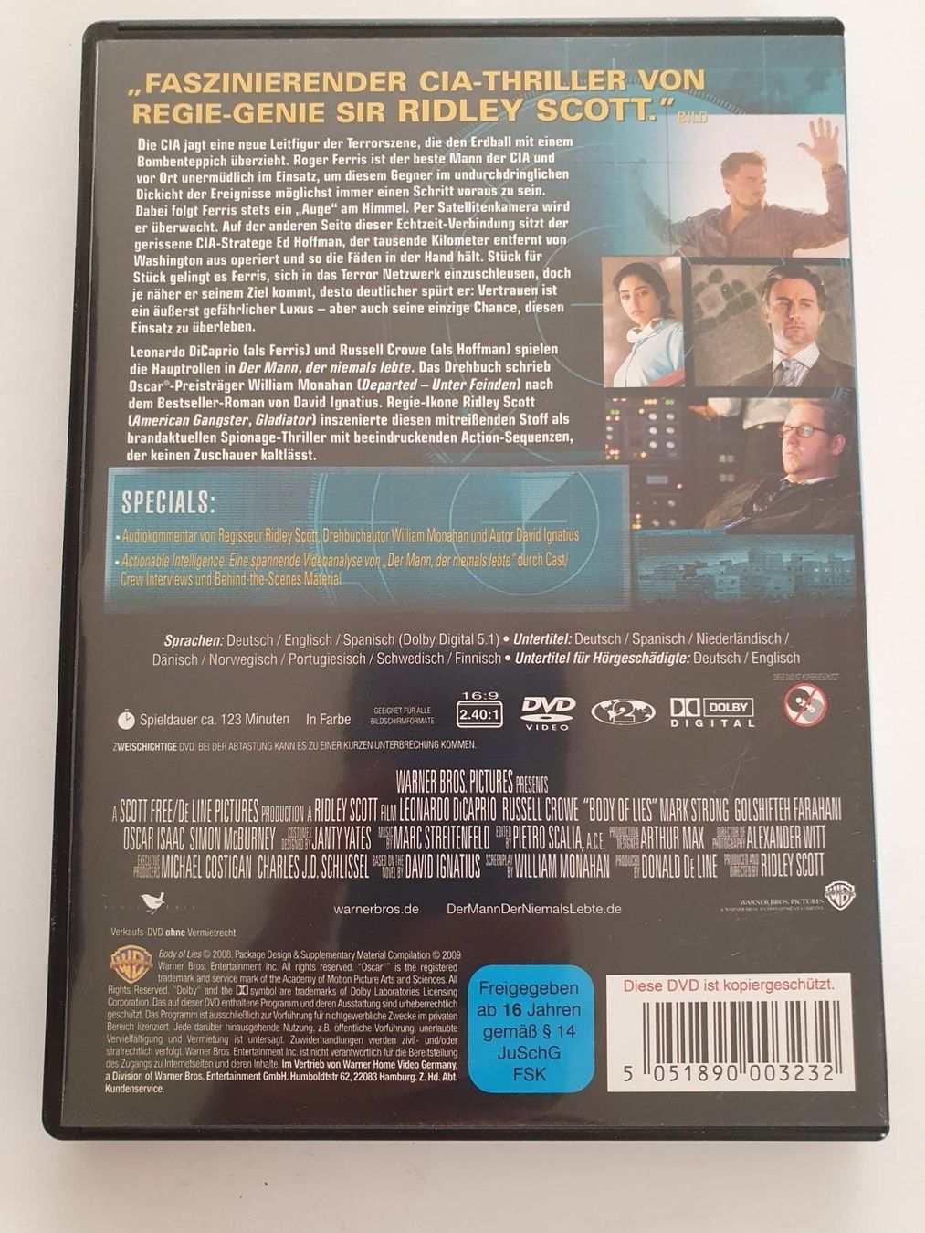 Tutti i DVDs: Der Mann der niemals lebte – Usato da Oberdorf BL venduto da BaldenEagle 1