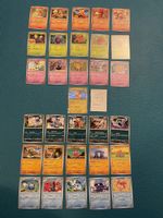 Pokemon Sammelkarten, Set 30 Stk. + 1 Holo von 2023, EN