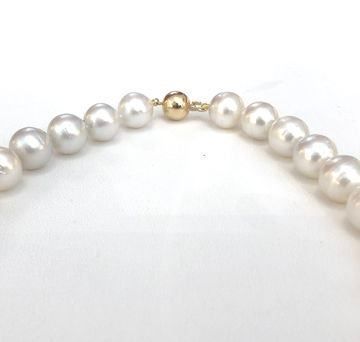 Perlen (unechte): Südsee-Perlkette, ca 12-14mm, 4.350 CHF – Neu und originalverpackt aus Zürich von juwelier-damken 3