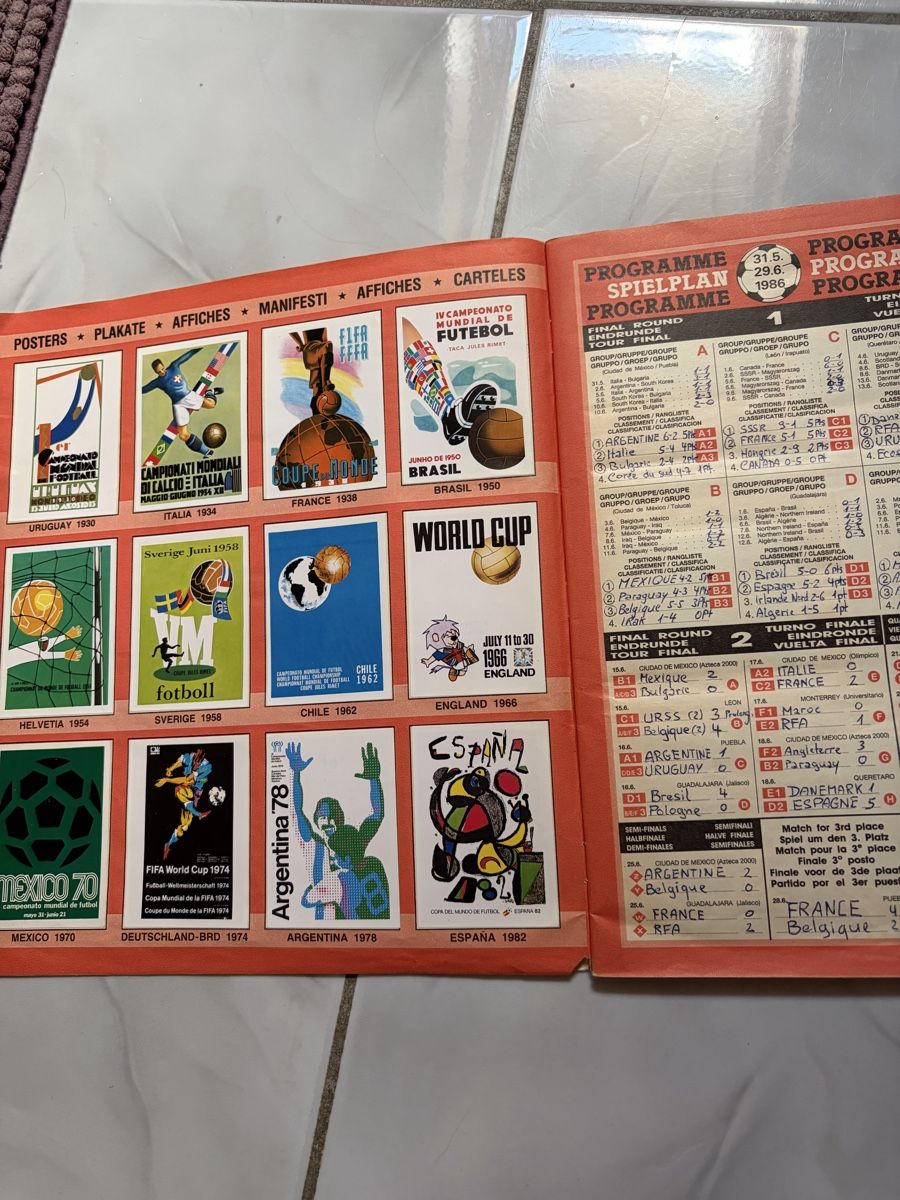 Panini Alben: Album Panini - Mexico 86 -  – Gebraucht aus Le Mouret von DSMF99 1