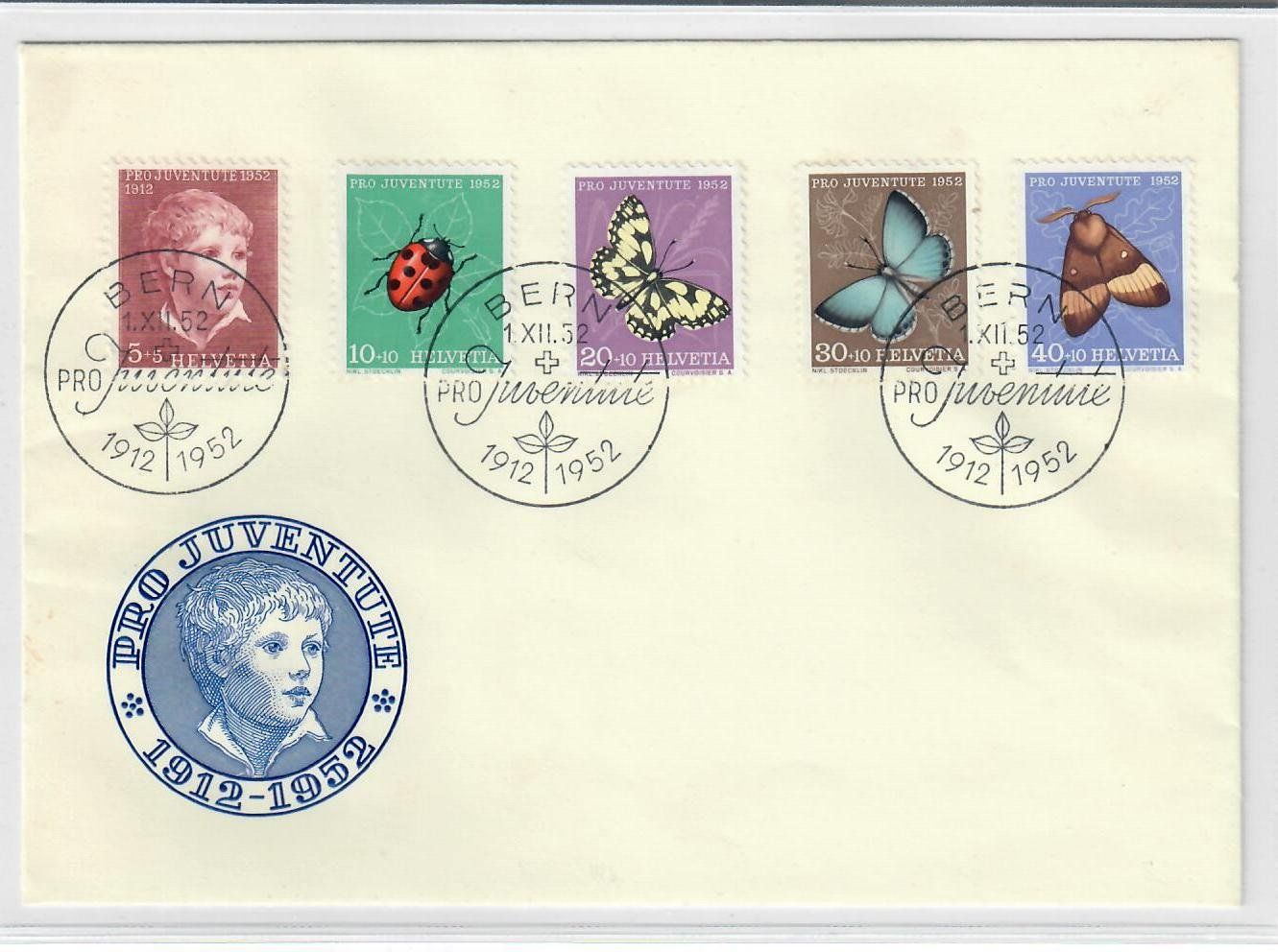 Tous les timbres: Pro Juventute FDC 1952 P2 – D'occasion à Utzigen par a8b9c0