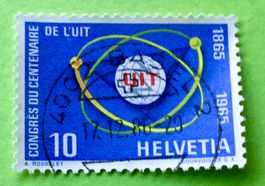 Nr.436 mit Stempel Sondermarken zum UIT-Kongress Basel
