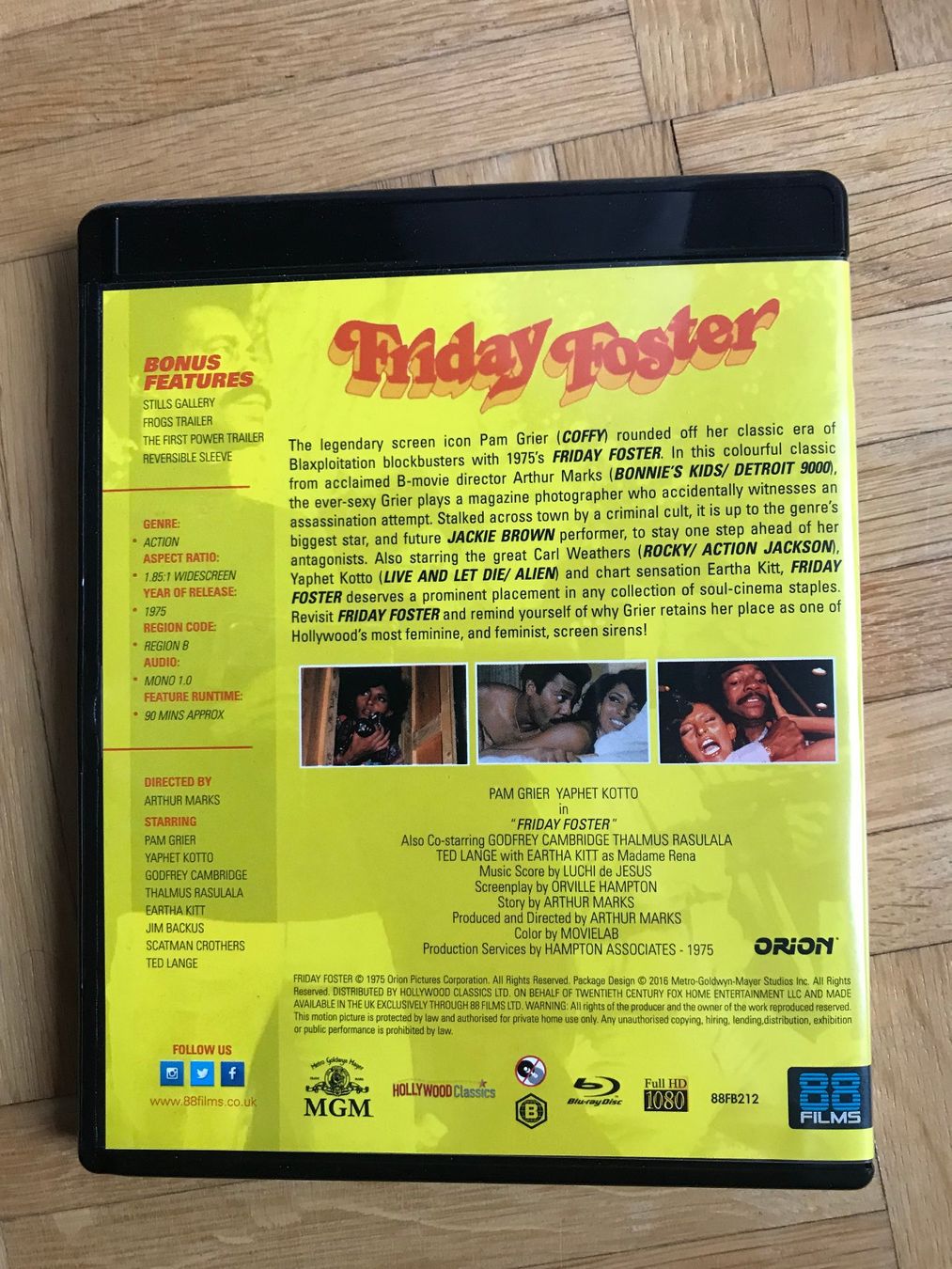 Alle DVDs: Friday Foster - mit Booklet - 88 Films - Blu-ray – Neu (gemäss Beschreibung) aus Zürich von Malcom 2