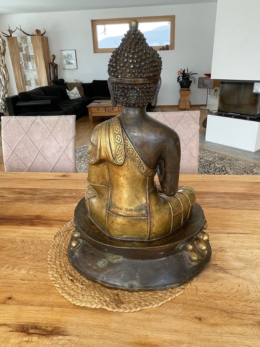 Sculture & Statue: Wunderschöne antike Buddha-Bronzeskulptur – Usato da Fidaz venduto da Montifino 2